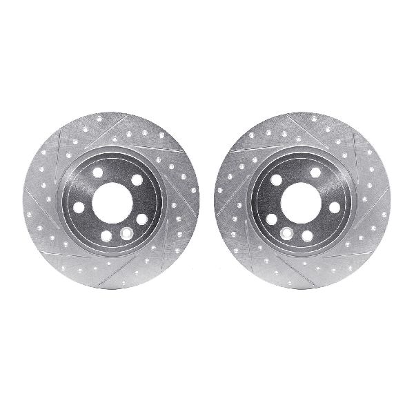 2018-2020 Jaguar E-Pace Disc Brake Rotor Set - Rear (Dynamic Friction)