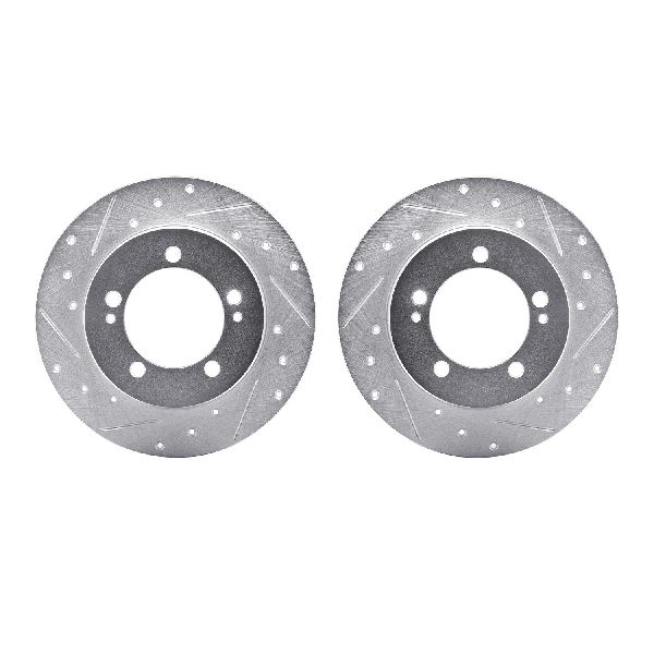 1990-1993 Mitsubishi Eclipse Disc Brake Rotor Set - Rear (Dynamic Friction)