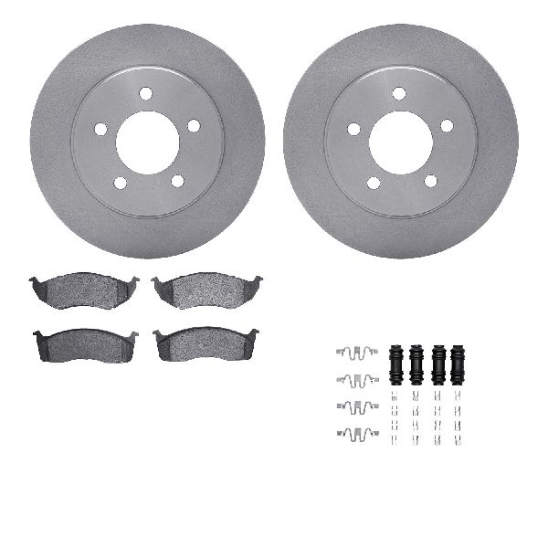 2000 Chrysler Voyager Disc Brake Kit - Front (Dynamic Friction)