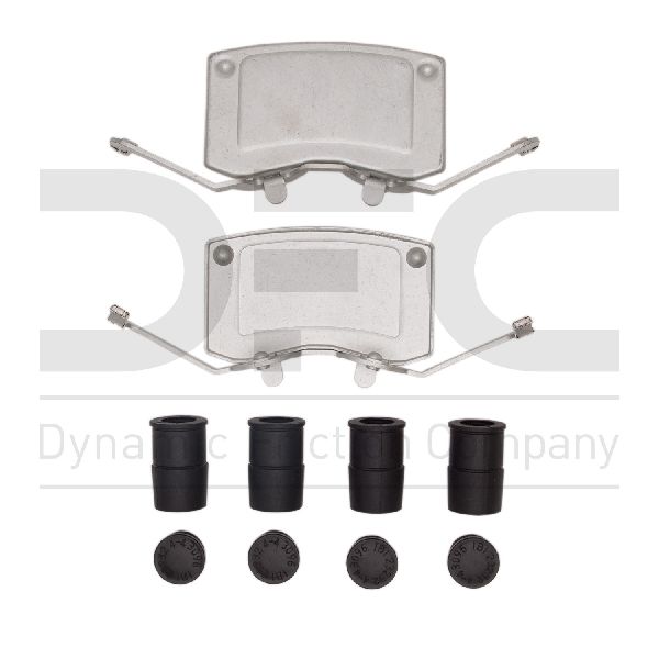 2010-2015 Jaguar XF Disc Brake Hardware Kit - Front (Dynamic Friction)