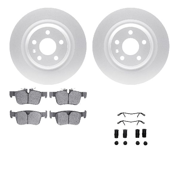 2018-2021 Volvo XC60 Disc Brake Kit - Rear (Dynamic Friction)