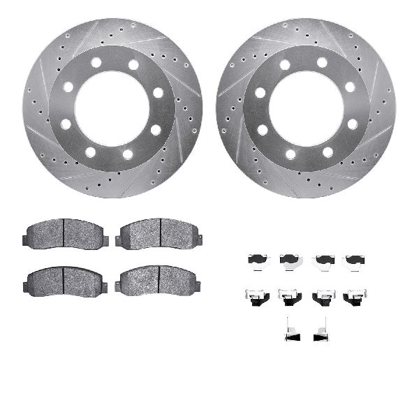 2005-2011 Ford F-350 Super Duty Disc Brake Kit - Front (Dynamic Friction)