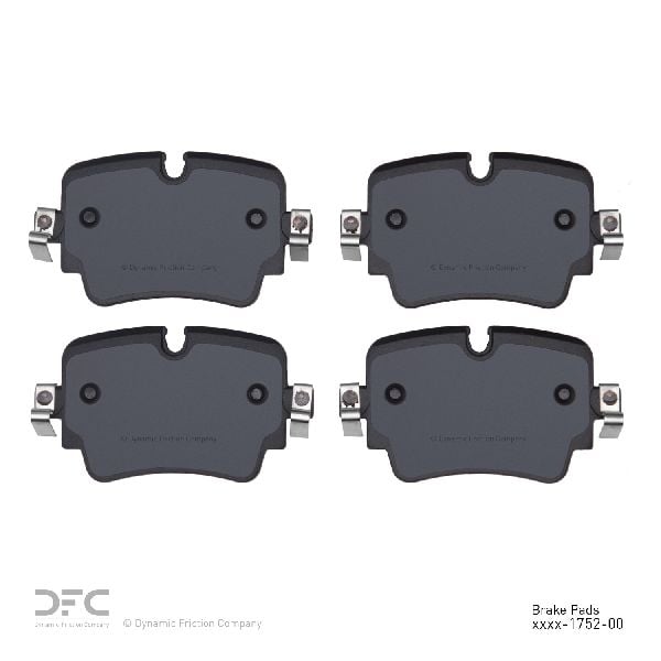 2016-2019 Jaguar XJ Disc Brake Pad Set - Rear (Dynamic Friction)