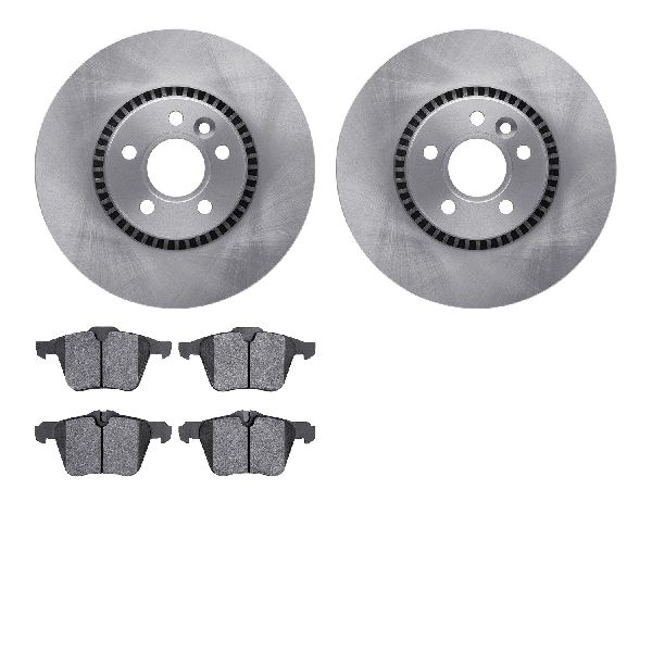 2008-2016 Volvo XC70 Disc Brake Kit - Front (Dynamic Friction)