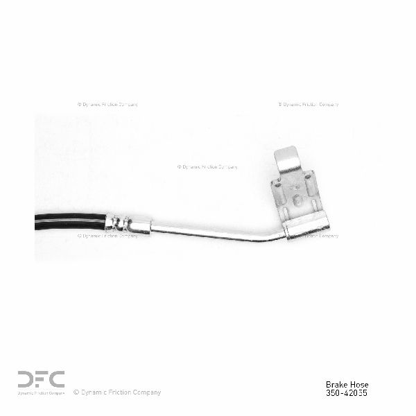 2012-2017 Jeep Wrangler Brake Hydraulic Hose - Rear Right (Dynamic Friction)