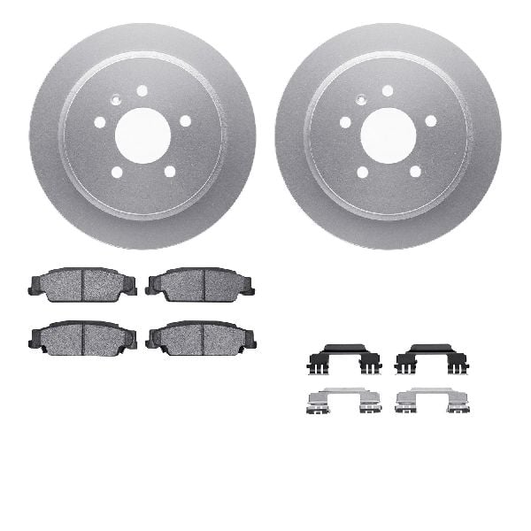 2005-2011 Cadillac STS Disc Brake Kit - Rear (Dynamic Friction)
