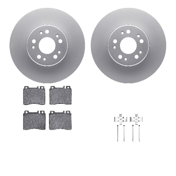 1994-1999 Mercedes-Benz S320 Disc Brake Kit - Front (Dynamic Friction)