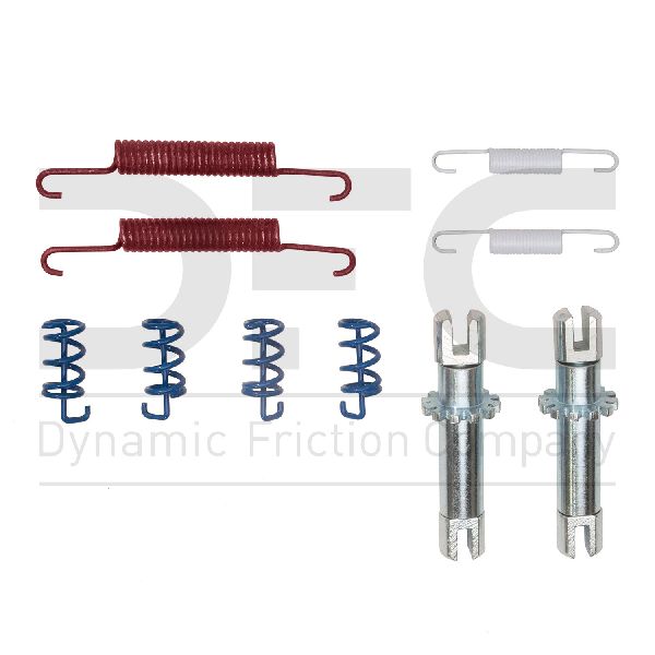 1999-2010 Volvo S80 Parking Brake Hardware Kit - Rear (Dynamic Friction)