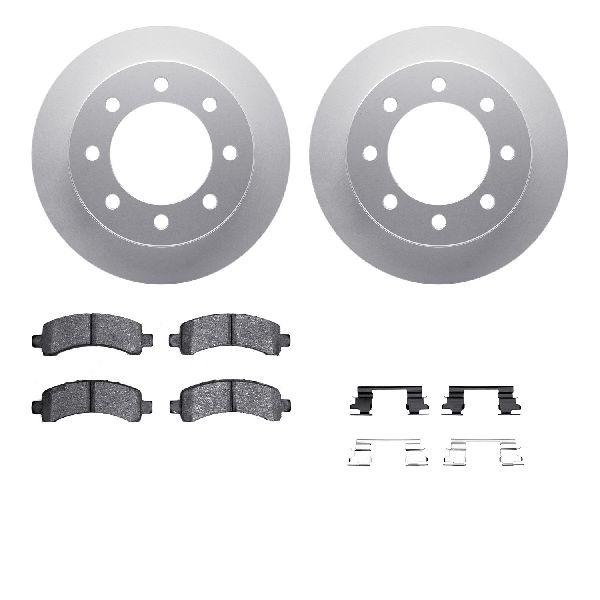 2018-2020 Chevrolet Express 3500 Disc Brake Kit - Rear (Dynamic Friction)