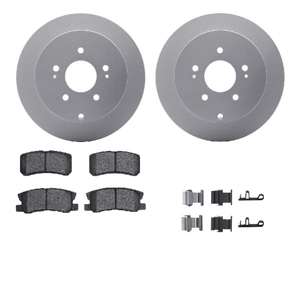 2004-2011 Mitsubishi Endeavor Disc Brake Kit - Rear (Dynamic Friction)