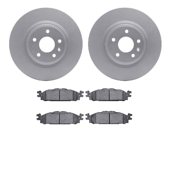 2011-2019 Ford Flex Disc Brake Kit - Front (Dynamic Friction)