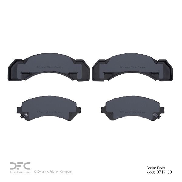 1994-2002 GMC C3500HD Disc Brake Pad Set - Front or Front and Rear or Rear (Dynamic Friction)