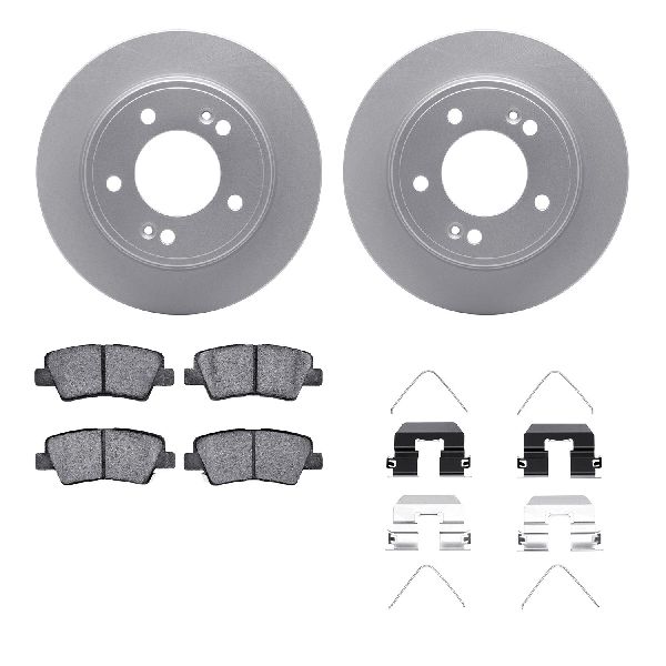 2020-2024 Kia Soul Disc Brake Kit - Rear (Dynamic Friction)