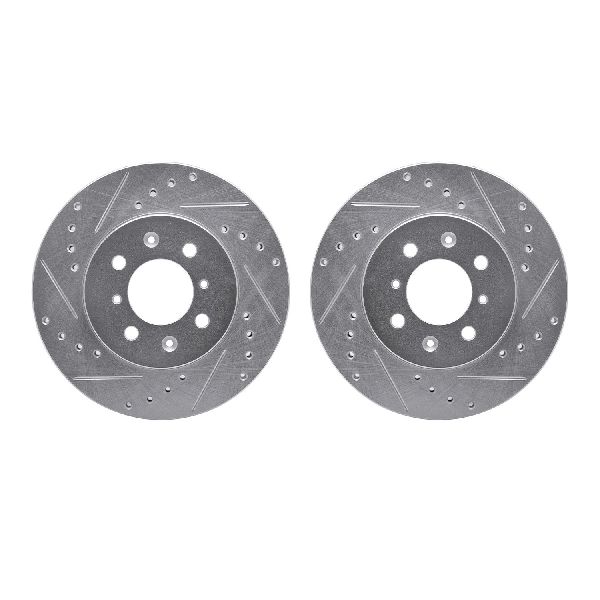 1990-2001 Acura Integra Disc Brake Rotor Set - Front (Dynamic Friction)