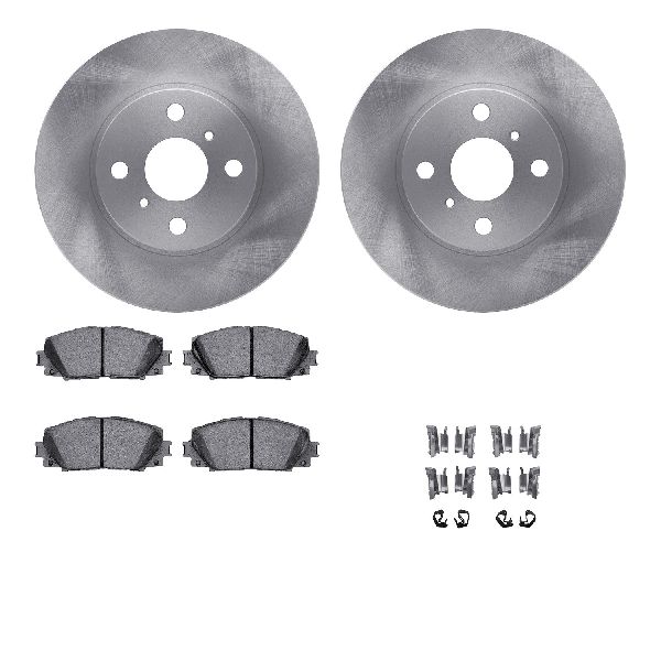 2006-2018 Toyota Yaris Disc Brake Kit - Front (Dynamic Friction)