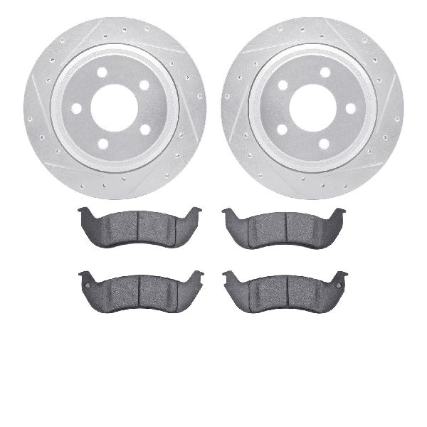 2010-2011 Ford Ranger Disc Brake Kit - Rear (Dynamic Friction)