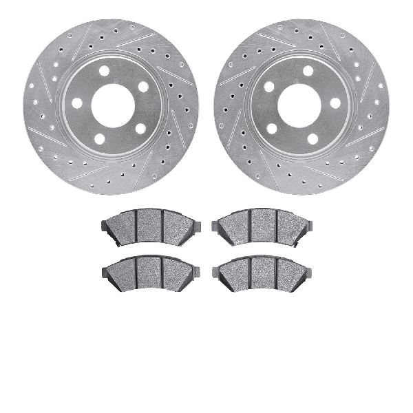2005 Chevrolet Uplander Disc Brake Kit - Front (Dynamic Friction)