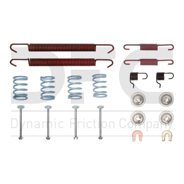 2001-2006 Nissan Sentra Drum Brake Hardware Kit - Rear (Dynamic Friction)