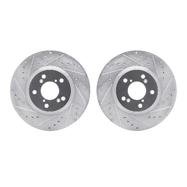 2006-2014 Honda Ridgeline Disc Brake Rotor Set - Front (Dynamic Friction)