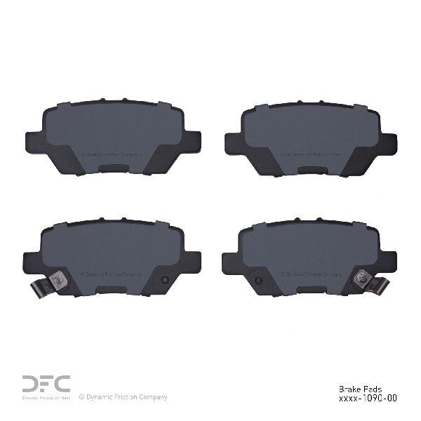 2005-2012 Acura RL Disc Brake Pad Set - Rear (Dynamic Friction)