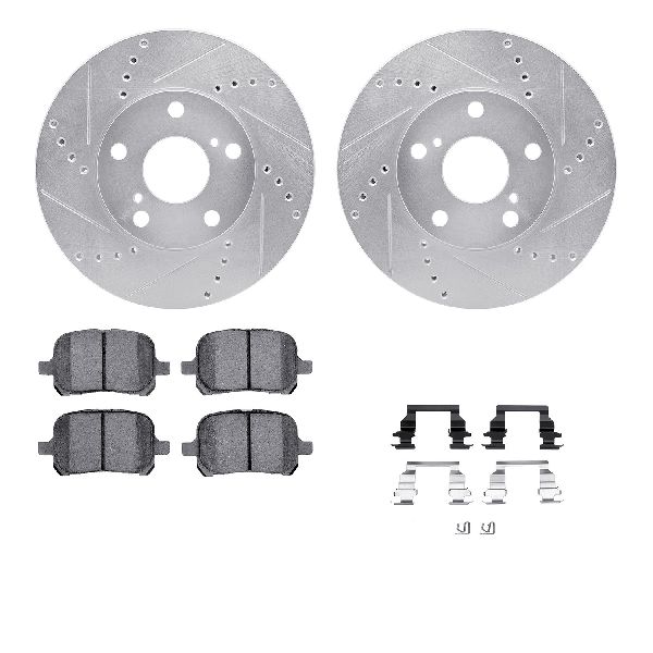 1997-2001 Lexus ES300 Disc Brake Kit - Front (Dynamic Friction)