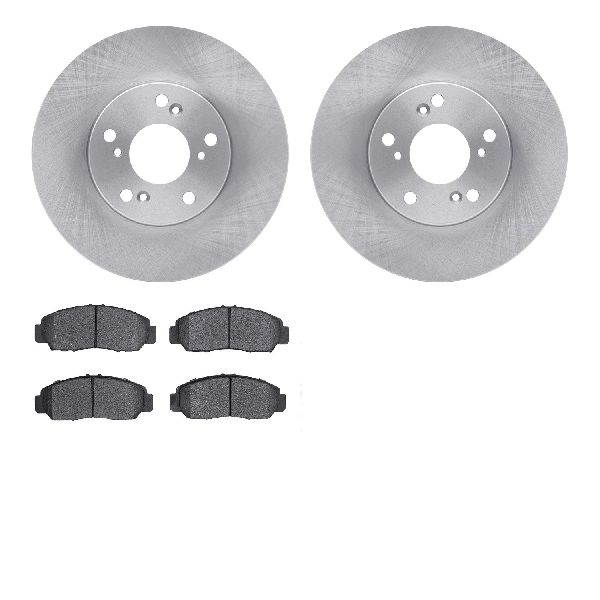 2006-2007 Acura CSX Disc Brake Kit - Front (Dynamic Friction)