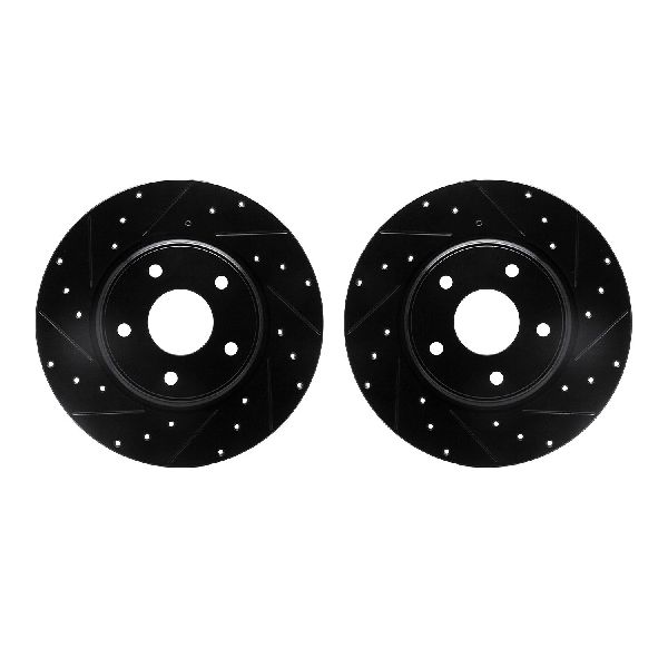 2012-2020 Dodge Grand Caravan Disc Brake Rotor Set - Rear (Dynamic Friction)