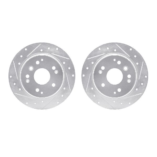 2003-2011 Honda Element Disc Brake Rotor Set - Rear (Dynamic Friction)