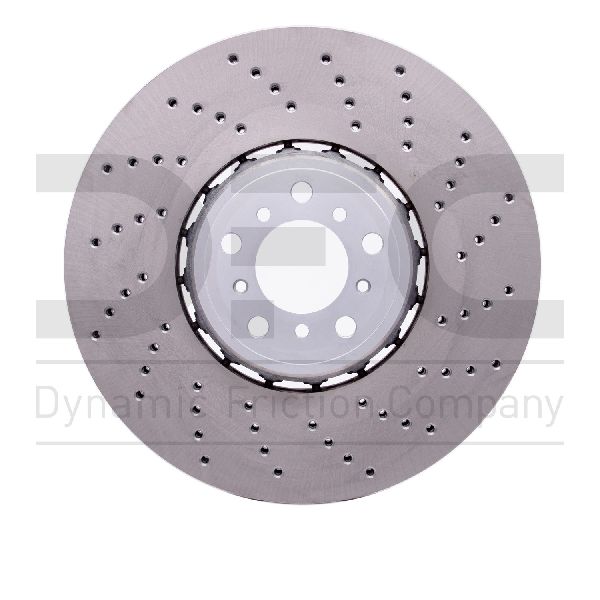 2015-2019 BMW X6 Disc Brake Rotor - Front Right (Dynamic Friction)