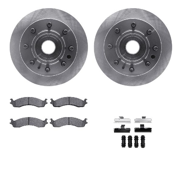 1999-2007 Ford E-350 Super Duty Disc Brake Kit - Front (Dynamic Friction)