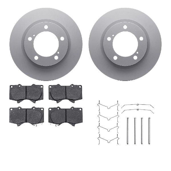 2010-2023 Lexus GX460 Disc Brake Kit - Front (Dynamic Friction)