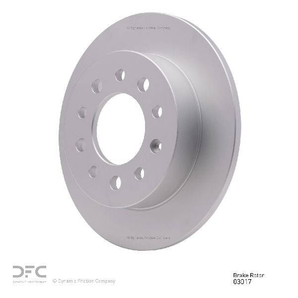 2003-2008 Hyundai Tiburon Disc Brake Rotor - Rear (Dynamic Friction)