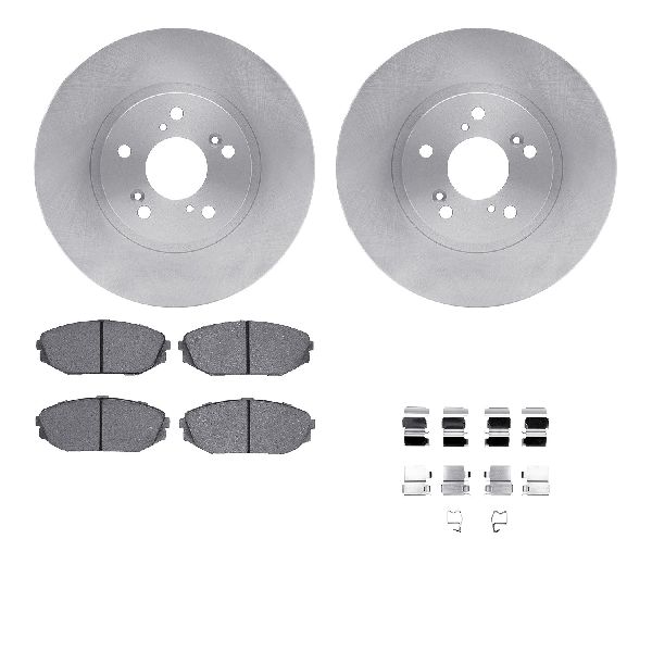 2001-2002 Acura MDX Disc Brake Kit - Front (Dynamic Friction)