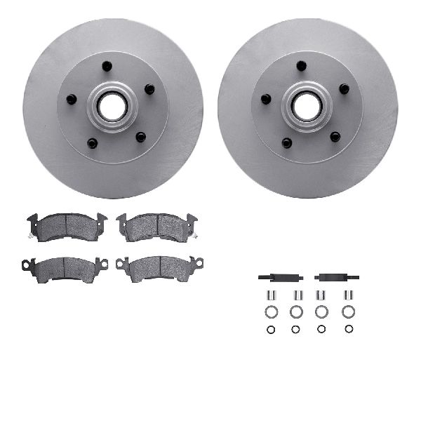 1969-1972 Pontiac Grand Prix Disc Brake Kit - Front (Dynamic Friction)