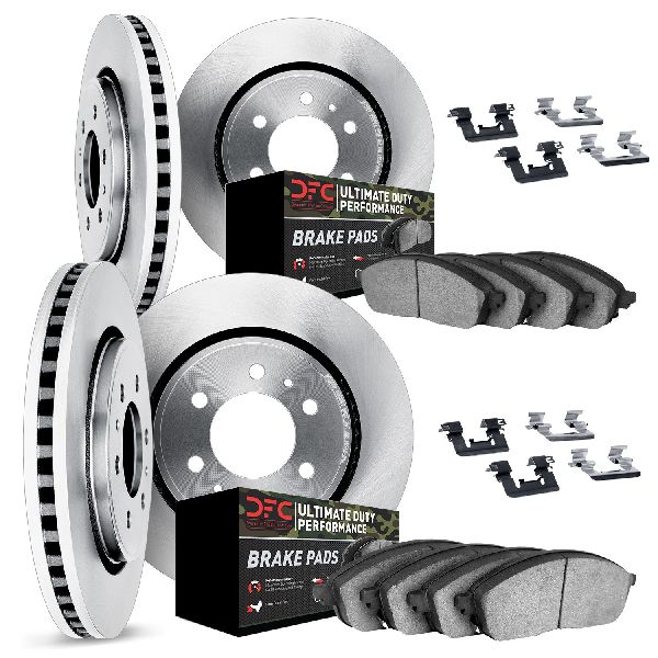 2018-2021 Lincoln Navigator Disc Brake Kit - Front and Rear (Dynamic Friction)