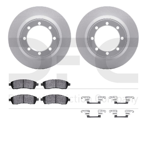 1999-2004 Ford F-350 Super Duty Disc Brake Kit - Rear (Dynamic Friction)