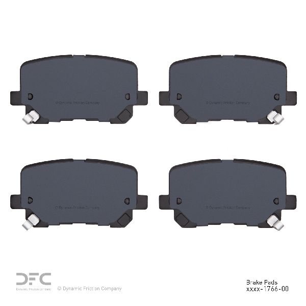 2014-2023 Dodge Charger Disc Brake Pad Set - Rear (Dynamic Friction)