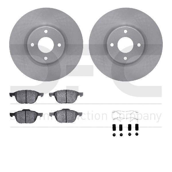 2018-2022 Ford EcoSport Disc Brake Kit - Front (Dynamic Friction)