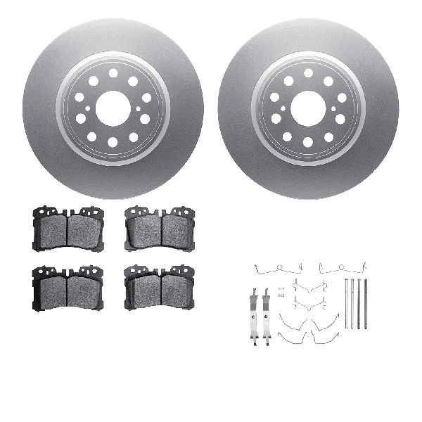 2021-2023 Toyota Mirai Disc Brake Kit - Front (Dynamic Friction)