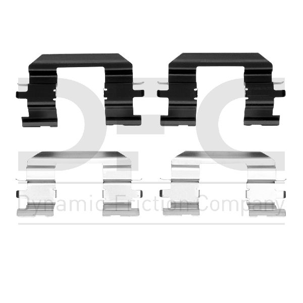2016-2022 Chevrolet Spark Disc Brake Hardware Kit - Front (Dynamic Friction)