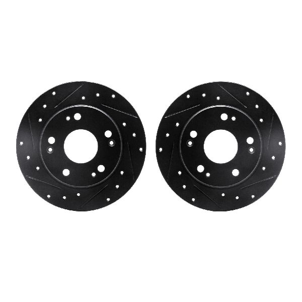 2004-2008 Acura TSX Disc Brake Rotor Set - Rear (Dynamic Friction)