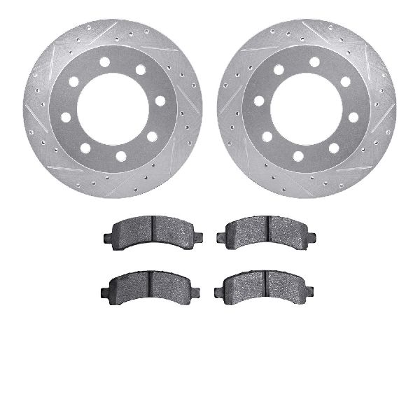 2003-2017 Chevrolet Express 3500 Disc Brake Kit - Rear (Dynamic Friction)