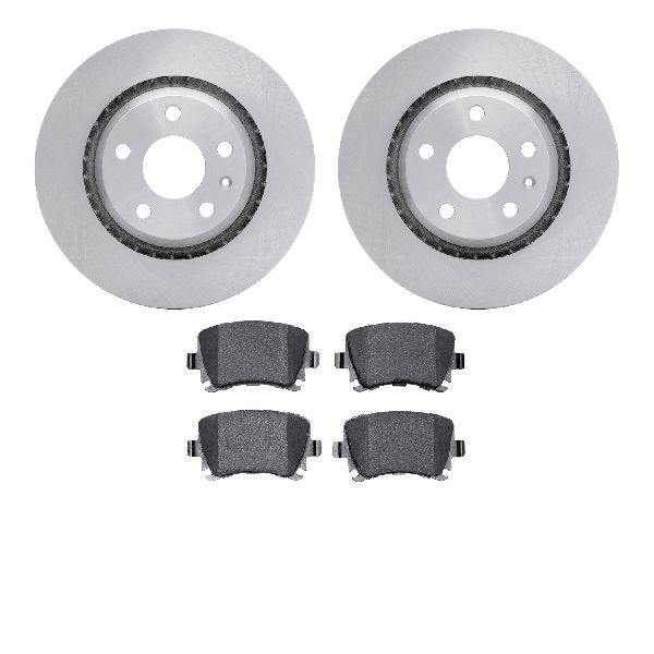 2008-2009 Audi TT Quattro Disc Brake Kit - Rear (Dynamic Friction)