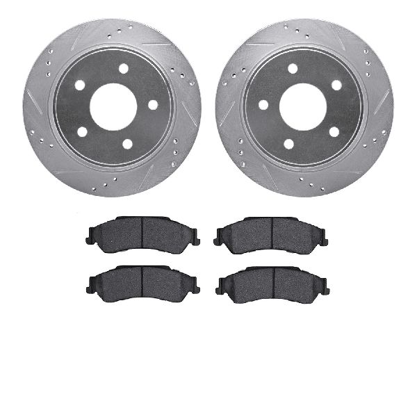 1997-2001 Oldsmobile Bravada Disc Brake Kit - Rear (Dynamic Friction)