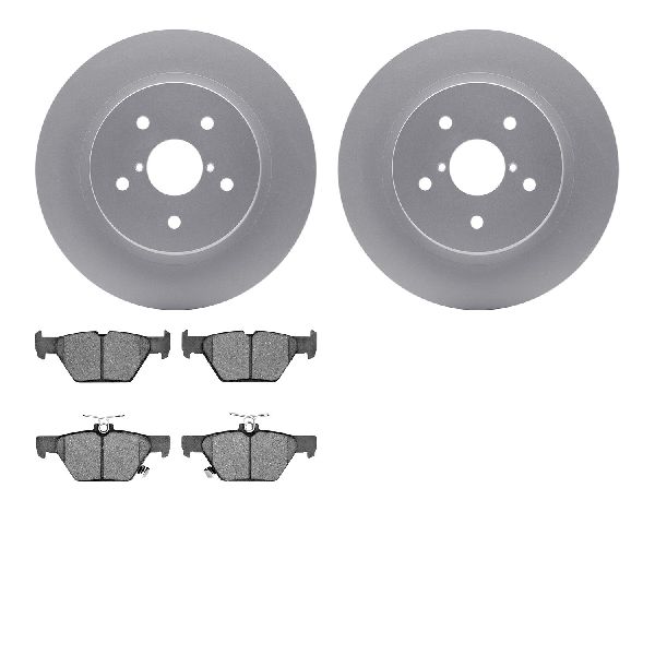 2015-2022 Subaru Legacy Disc Brake Kit - Rear (Dynamic Friction)
