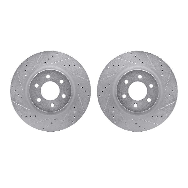 1992-2002 Dodge Viper Disc Brake Rotor Set - Front (Dynamic Friction)