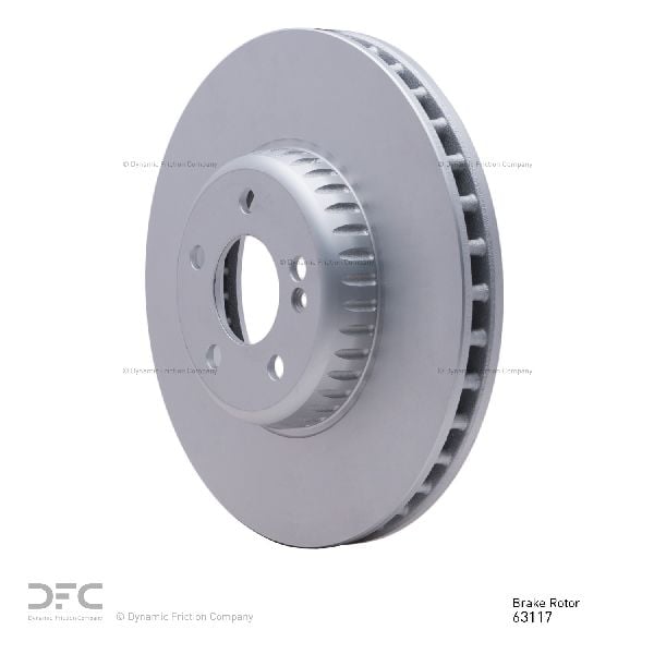 2015-2023 Mercedes-Benz C300 Disc Brake Rotor - Front (Dynamic Friction)