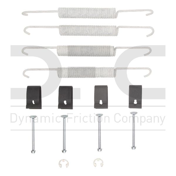 1972-1976 Mazda B1600 Drum Brake Hardware Kit - Front or Rear (Dynamic Friction)