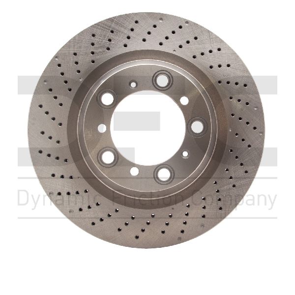 2016 Porsche Boxster Disc Brake Rotor - Rear Left (Dynamic Friction)