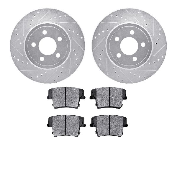 2005-2008 Dodge Magnum Disc Brake Kit - Rear (Dynamic Friction)